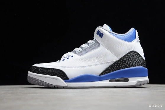 EP WHITE CT8532-145 AIR BLUE 3 JORDAN RETRO CT8532-145 0201